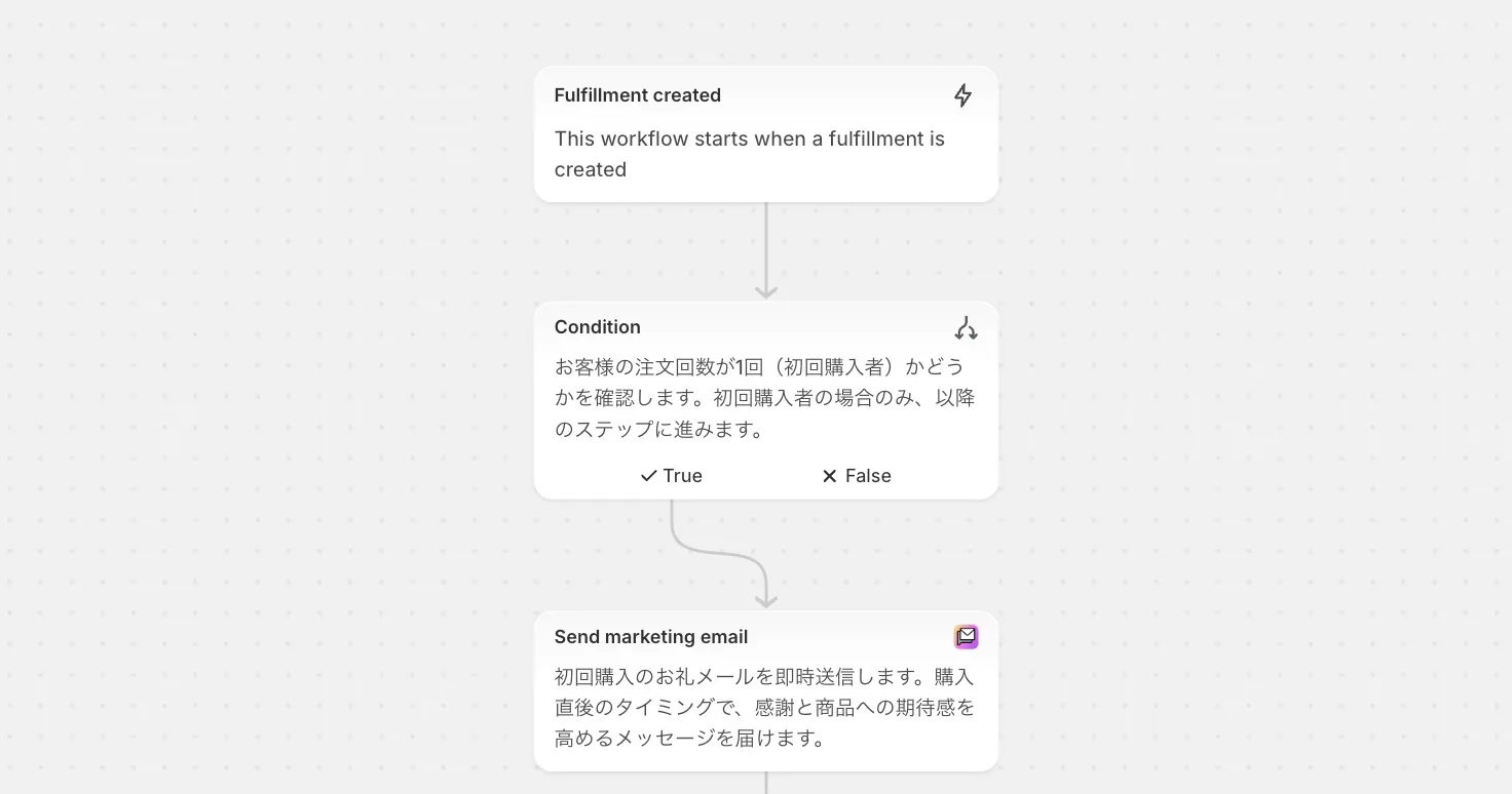 Step email automation setup