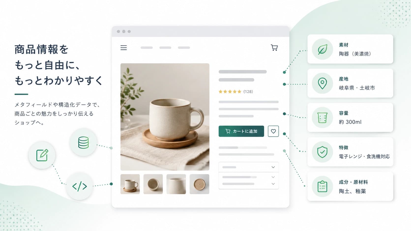 はじめに:Shopify標準の商品情報では足りないケース